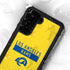 NFL Los Angeles Rams White Performance Series Galaxy S24 Plus Waterproof Case